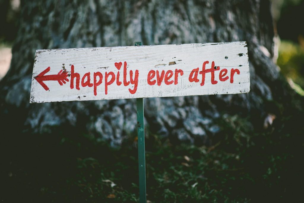 sign of happily ever after
